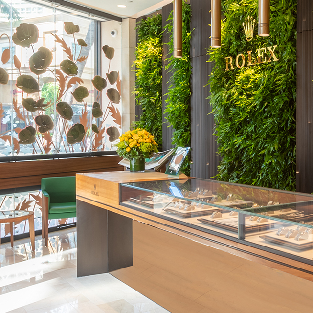 Rolex showroom hotsell